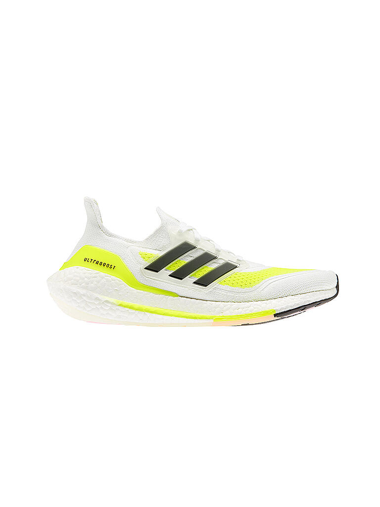 Adidas ultra boost 19 white black volt best sale